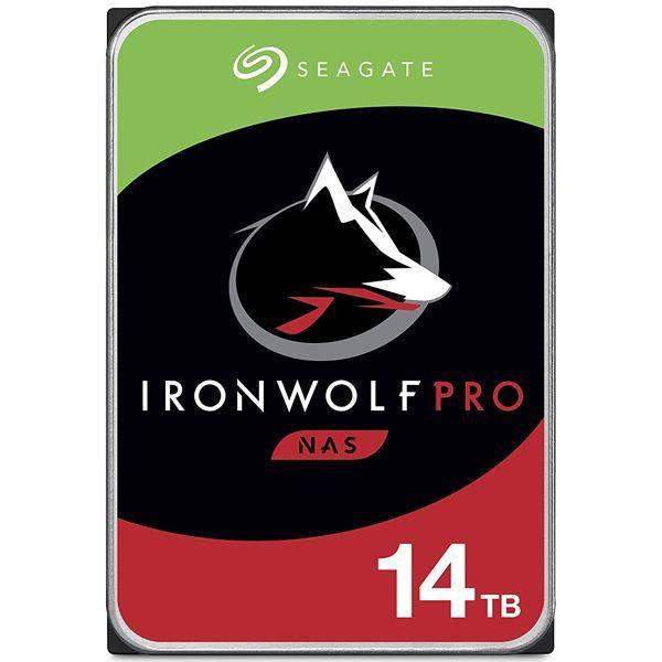 Seagate Guardian IronWolf Proシリーズ 3.5インチ内蔵HDD 14TB SATA6 