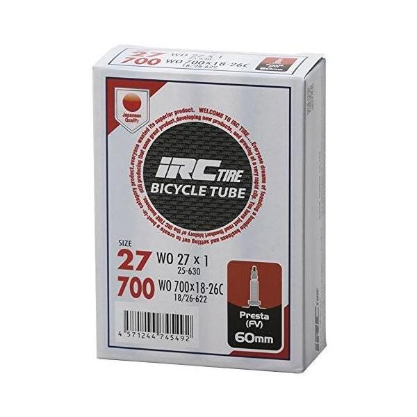 ・サイズ:WO 700×18-26C(18/26-622)　　　　 WO 27x1(25-630)・バルブ:仏式・バルブ長：60mm