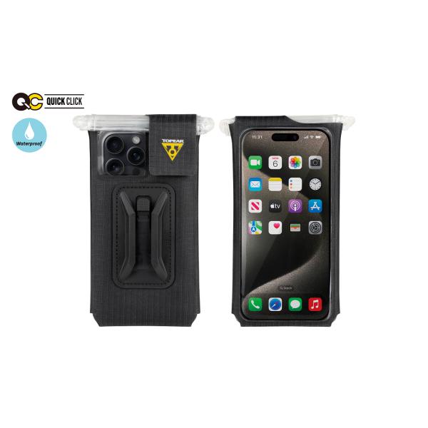 ・防水性と密閉性に優れた構造と、カメラ機能を活用できる　大型透明窓を採用した「フォン ドライバッグ」シリーズ。 　付属の「F55 ホルダーユニット」の他、別売の「F66 ホルダーユニット」や　「ライドケース マウント」にも取付可能。● TP...