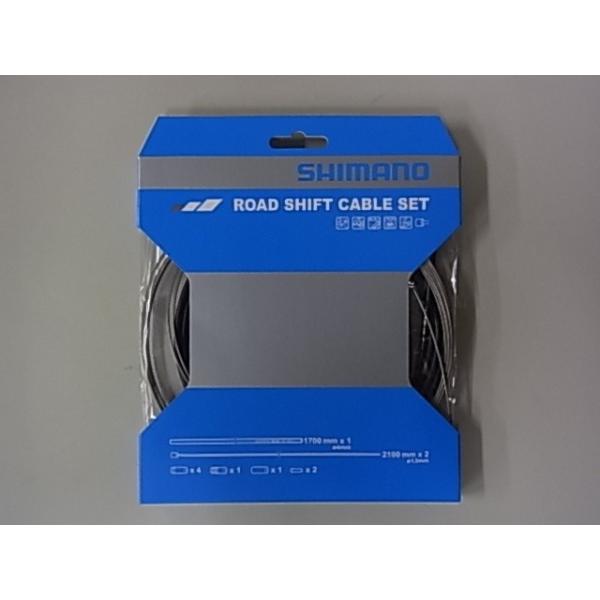 ・シマノ OT-SP41 ステンレスシフトケーブルセット。・カラー：ブラック。車種：ロード用。・コード番号:Y60098022。