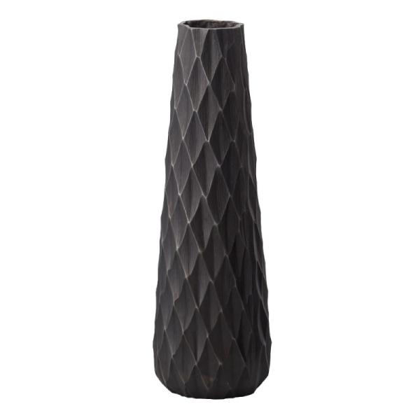 花瓶 フラワーベース Aluminum Geometrie アルミニウム ジオメトリ black 1個入り 570-575-802 [p154] （代引き不可）