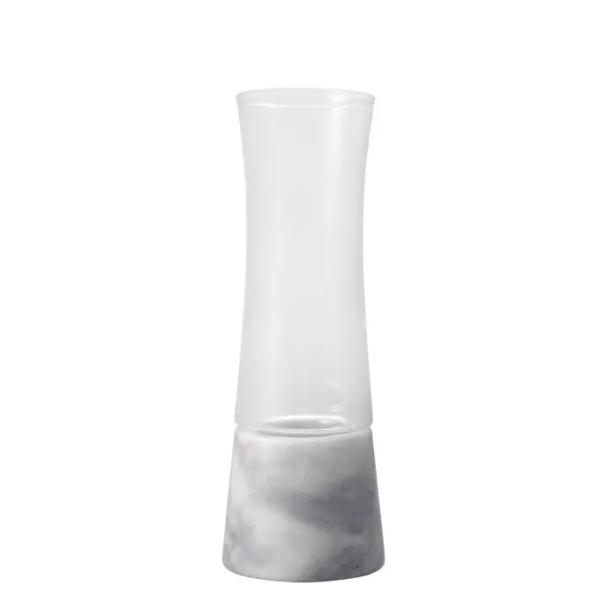 花瓶 フラワーベース digne ディーニュ white 1個入り 777-155-010 [p9] （代引き不可）