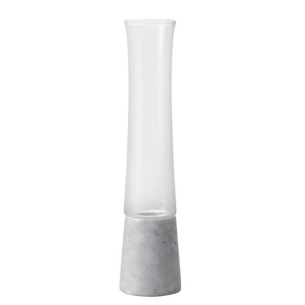 花瓶 フラワーベース digne ディーニュ white 1個入り 777-156-010 [p9] （代引き不可）