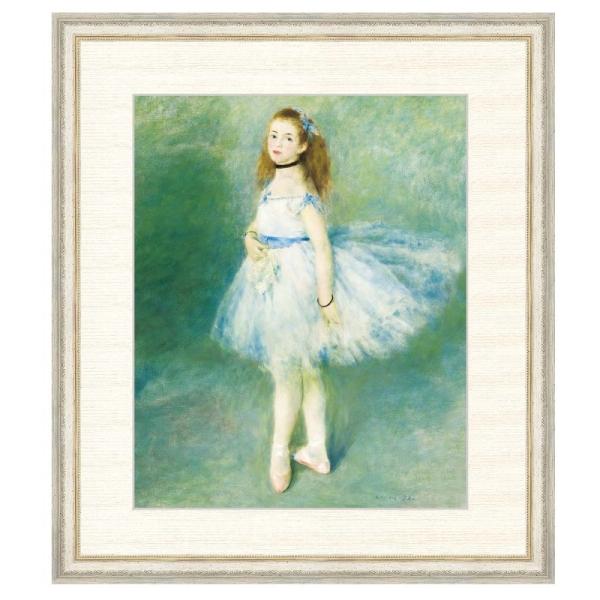 ルノワール・ピエール＝オーギュスト、踊り子、希少な画集より 世界の名画 ピエール＝オーギュスト・ルノワール 踊り子 F8 [g4-bm173