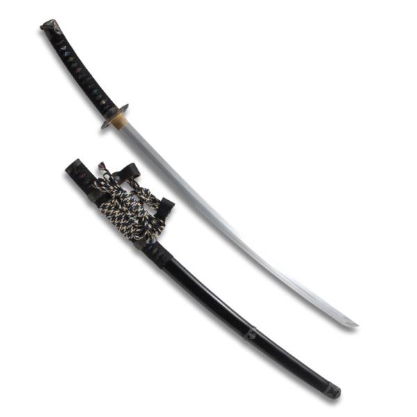 模造刀 太刀 陣太刀 黒呂塗り鞘 極上研磨刀身 大刀 横掛台 刀袋付 Tks 277 日本刀 美術刀剣 おもちゃ 通販 代引き不可 Buyee Buyee Jasa Perwakilan Pembelian Barang Online Di Jepang