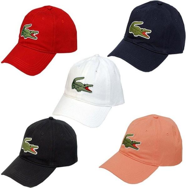 ラコステ キャップ 帽子 メンズ ゴルフ テニス ベースボール 綿 サイズ調節 フリーサイズ LACOSTE Men's ブランド プレゼント
