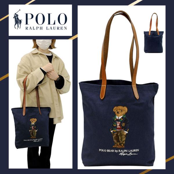 ポロラルフローレン ポロベア トートバッグ レディース メンズ ブランド おしゃれ クマ 熊 Polo Ralph Lauren Rl 006 Rl The センイシティー 通販 Yahoo ショッピング