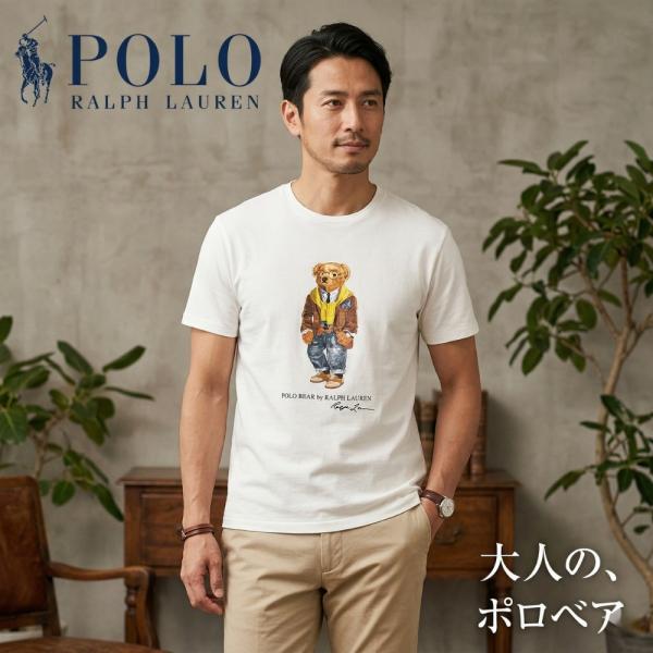 POLO RALPH LAUREN（ポロ・ラルフローレン） Tシャツ ポロベア- メンズ
