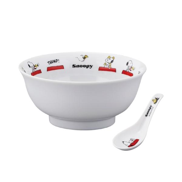 SNOOPY（スヌーピー）レンゲ付ラーメンどんセット(ハウス) SN932-311S