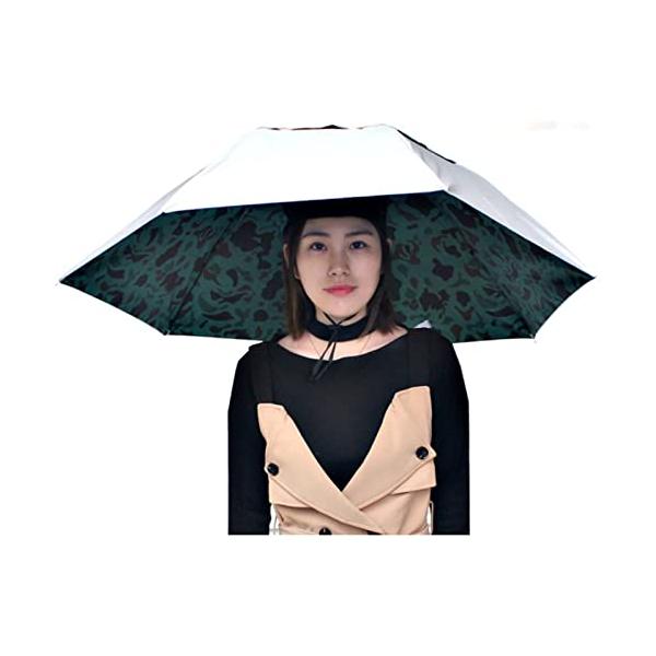 「商品情報」「主な仕様」ハンズフリーで傘を使える、頭にかぶるタイプのパラソルハット。釣りや農作業など様々な場面でご使用いただけます。傘の骨の部分で固定する紐をスライドさせて、頭周りのサイズを変更できます。お子さまから大人までサイズの調整が可...