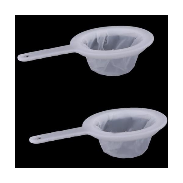 「商品情報」「主な仕様」不純物を通さず、きれいに濾過する漉し器セットです。100メッシュ/400メッシュと100メッシュ/200メッシュ/400メッシュの2セットをご用意いたしましたので、ご用途に合わせてお選びください。メッシュの数値が大き...