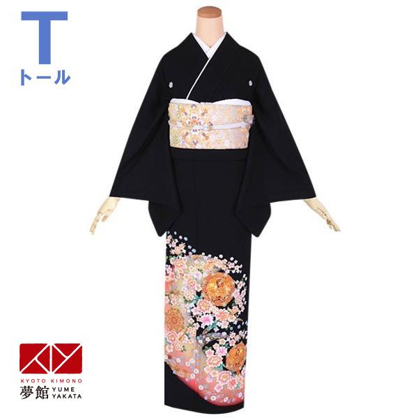 黒留袖 レンタル 結婚式 鳳凰の丸 和楽器柄 貸衣装 フルセット 対応