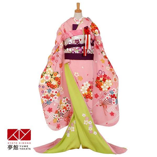 花嫁衣裳 引き振袖 大振袖 レンタル 安い 結婚式 婚礼 ピンク 花扇