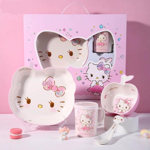 食器セット 子供用 クロミ ちゃん プレート スプーン 食器  茶碗 皿 スプーン 人気 かわいい 入学ギフト 男の子 女の子 プレゼント かわいい 輸入品【材質】食品グレードの樹脂。耐久性があり、割れにくい特徴があります。安心してお子様に...