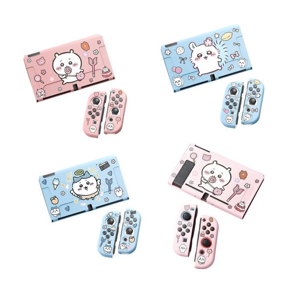 ちいかわ Switch カバー OLED/NS カバー 分体式 保護 カバー 柔らかい殻 人気 可愛い アニメ 記念品 全面保護 指紋防止 着脱簡単 萌えグッズ 誕生日 プレゼント サイズ：Switch NS/Switch OLED材質：ケ...