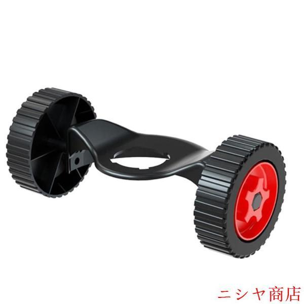 芝刈り機 サポートホイール 調整可能 草刈機 補助 雑草トリマー グラストリマー ウォークビハインド ブラシカッター 補助輪 園芸 ガーデニング