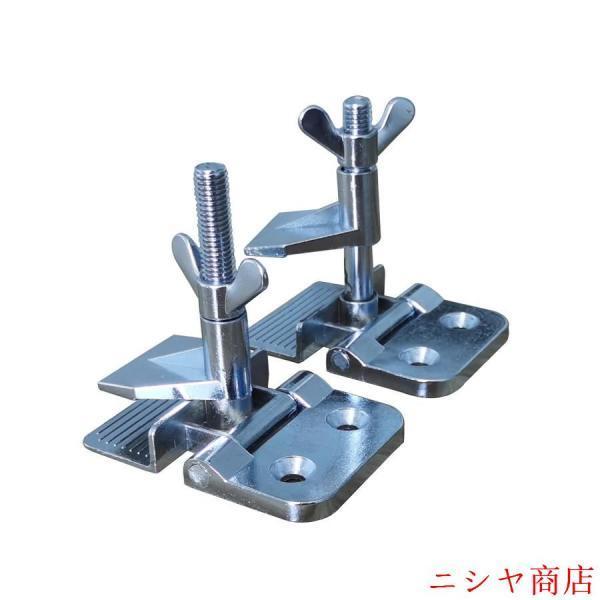 シルクスクリーン ヒンジ クランプ シルクスクリーン印刷 フレーム 枠 クランプ 1組2個