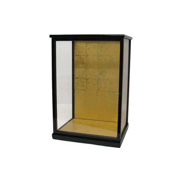 選べる2種 ガラスケース 雛人形 五月人形 人形ケース（ケヤキ塗り