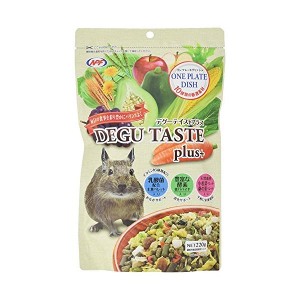 他サイト： ナチュラルペットフーズ デグーテイストプラス 220gの商品画像