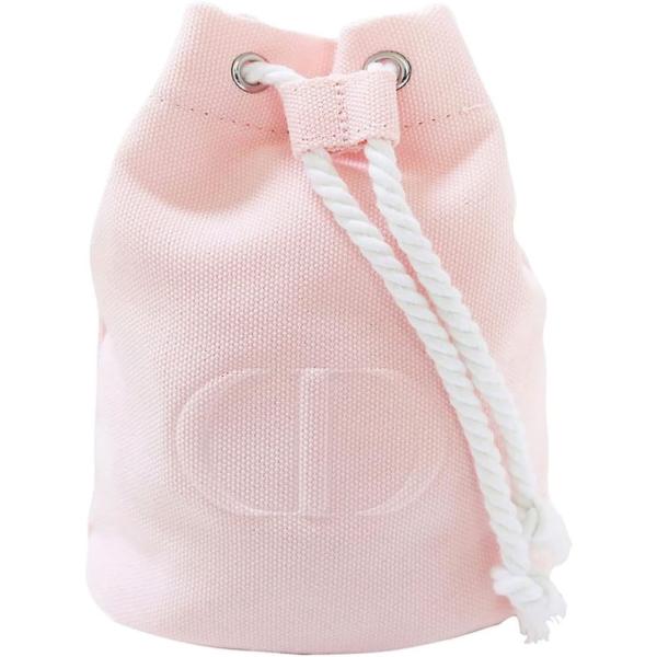 ミニ巾着ポーチです。持ち運び用のメイク道具やミラーやイヤフォンなどの収納におススメです♪約縦18cm×横14cm×マチ6.5cm