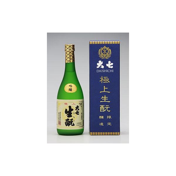 大七　極上生もと（箱入り）吟醸酒　720ml×１本