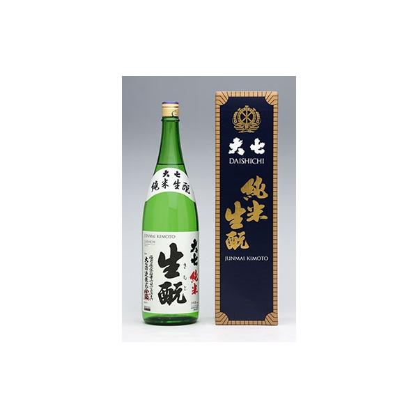大七　純米生もと（箱入り）純米酒　1800ml×１本