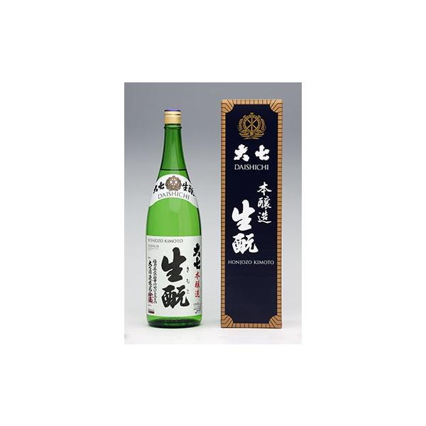 大七　大七生もと（箱入り）本醸造酒　1800ml×１本