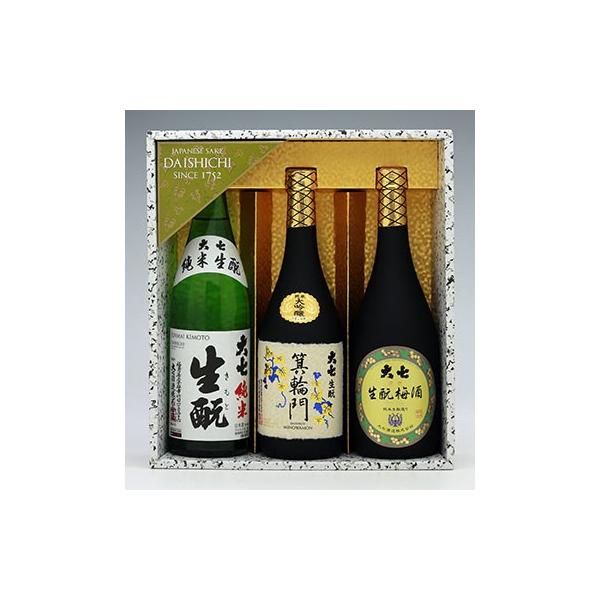 日本酒 飲み比べセット 福島の地酒 大七 地酒大show殿堂入り 3本セット