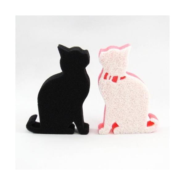 キッチンスポンジ ねこ2ｐ White Pink キッチン用品 かわいい 日用品 猫雑貨 スポンジ Buyee Buyee Jasa Perwakilan Pembelian Barang Online Di Jepang