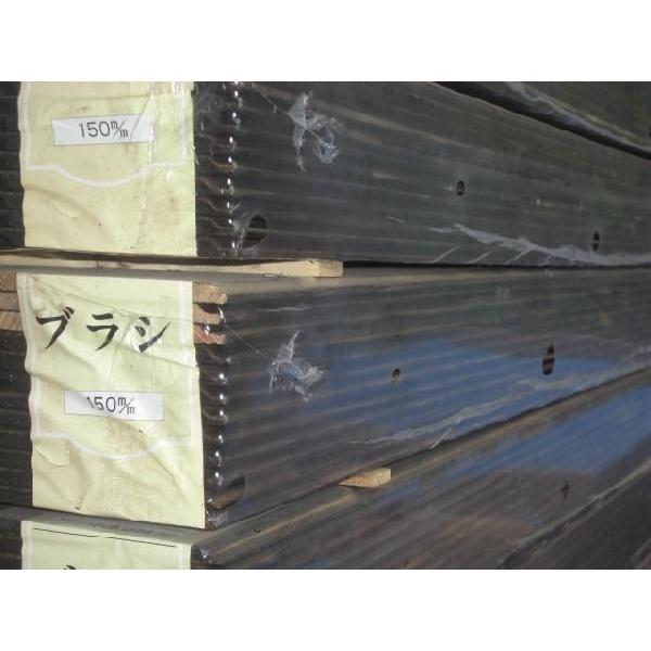 【送料無料！！】焼杉 磨き 2ｍ×12ｍｍ厚×135mm幅　12枚（1坪入り）【やまぐちECエール便】
