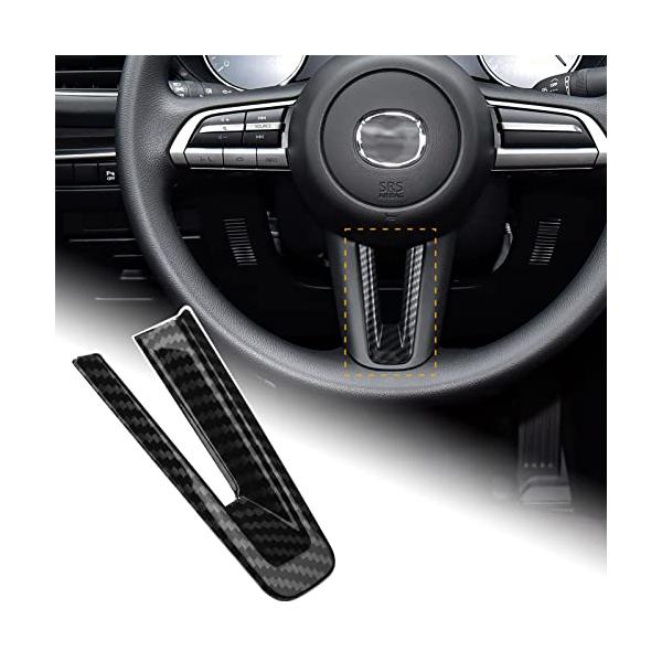 ANFOKAS マツダ 3 CX30 2023 2022 2021 2020 マツダ CX-50 2023用 アクセサリー スポーティ ABS 自動車 ハンドル
