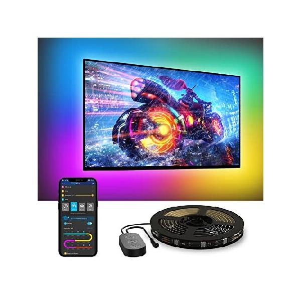 並行輸入品】Govee TV LED Backlight, RGBIC Backlight for 55-75 inch