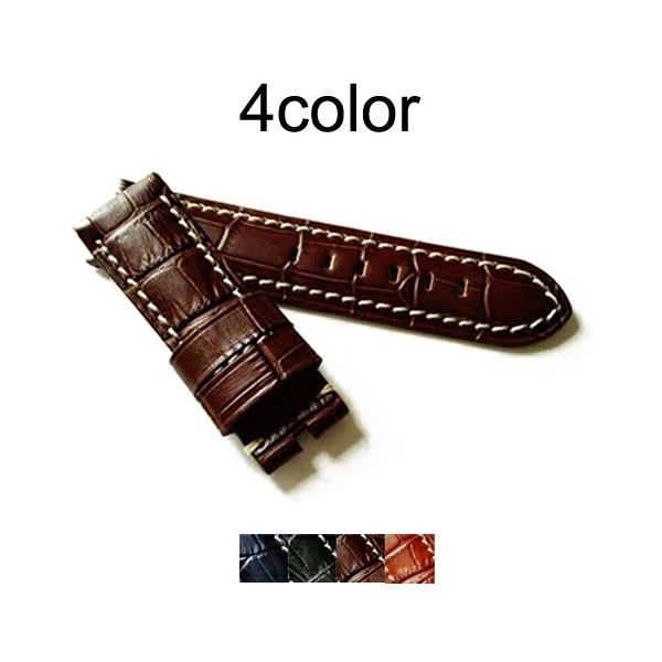 パネライ PANERAI 用 ベルト 47mm 非 純正 本革 26mm ルミノール