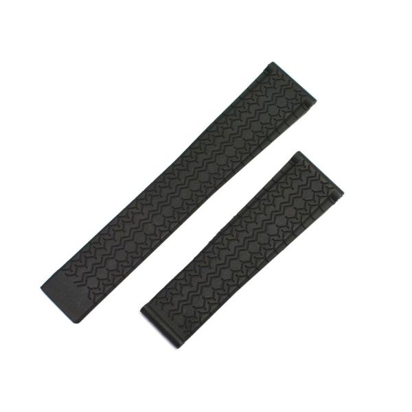 ⭐︎とんがりぼうや⭐︎タグホイヤー　替ベルト タグホイヤー TAGHEUER 用 ラバーベルト 22mm 非 純正 Dバックル