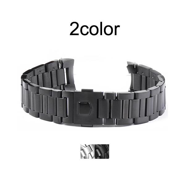 タグホイヤー TAGHEUER グランド カレラ 用 ベルト ブレス 22mm 非 純正 互換 社外 防水 男 高級 腕時計 バンド 交換ベルト ステンレスブレス