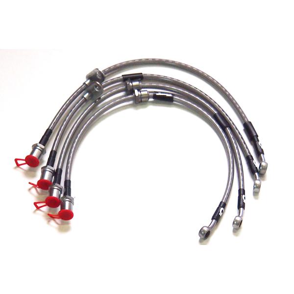 ステンメッシュブレーキホース インプレッサ GF8 GC8 (F-G)用 ブレーキライン