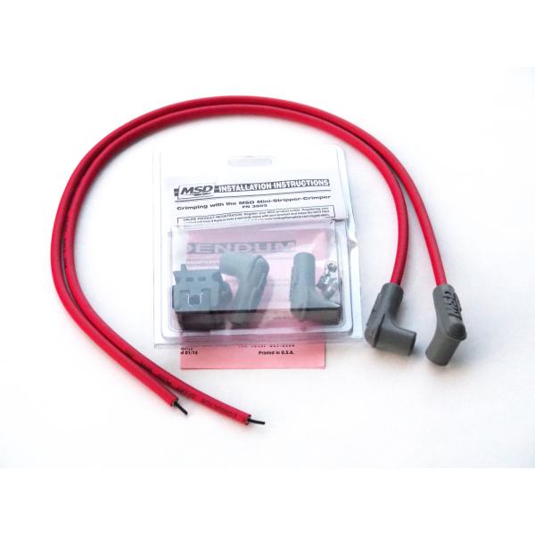 MSD スパークプラグワイヤーセット(プラグコード) 31009 8.5mm です。Kawasaki 750/800などに新品　直輸入品です。輸入品なのでパッケージや商品などに多少　小傷などがある場合があります。当方　車のMSD部品のついで...