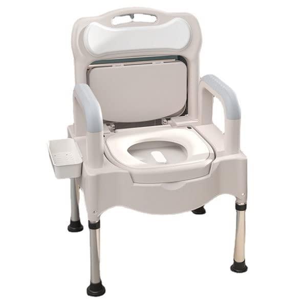 素材：PP、パイプサイズ:50*54*83cm耐荷重：300KG重量：約4.85KGお勧めの方：高齢者、妊婦、子供、身体が不自由な方特徴：●高さ5段調節可能