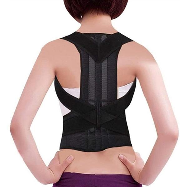 男女兼用製品：姿勢矯正器は男性にも女性にも適しています。 この製品は標準的な衣類のサイズと一致しません。 サイズ表に従ってください。自宅、オフィス、その他の場所でも、衣服と完全にシームレスなので、いつでもどこでもポスチャーブレースを着用でき...