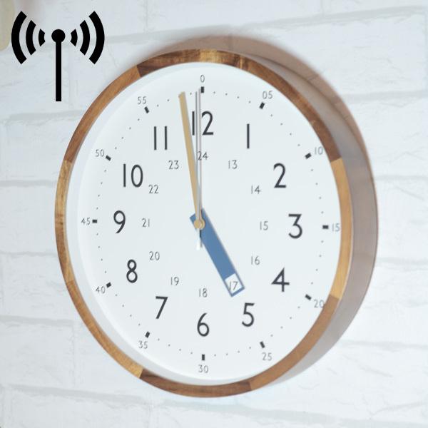 壁掛け時計 おしゃれ 掛け時計 時計 木製 『壁掛け電波時計 ストゥール
