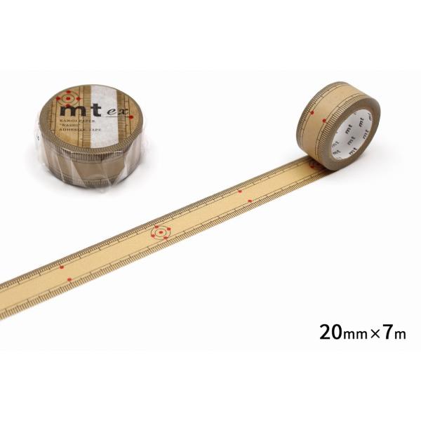 品名:ｍｔ　ｅｘ　竹定規メーカー:カモ井加工紙（株）価格:264(税込)サイズ:20mm×7mJAN:4971910276211キーワード:マスキングテープ/有隣堂しか知らない世界/ゆうせか/