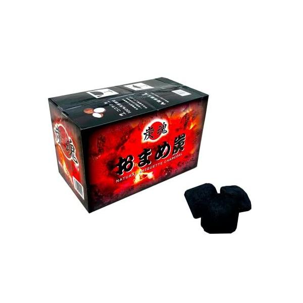 他サイト： 炭魂 おまめ炭 環境に配慮したココナッツ100%自然素材 BBQに最適 (3kg (3kg入 1箱))の商品画像