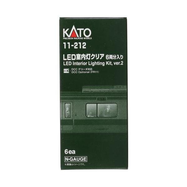 KATO Nゲージ LED室内灯クリア 6両分入 11-212 鉄道模型用品 : ユリと