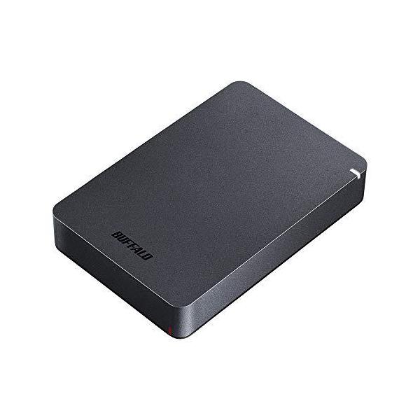 509510　BUFFALO 耐衝撃ポータブルHDD 4TB BUFFALO USB3.1(Gen.1)対応 耐衝撃ポータブルHDD 4TB ブラック HD-PGF4