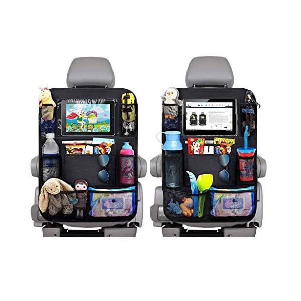 他サイト： Easyhouse シートバックポケット 2枚 カーシートポケット 車用 収納ポケット 子供用品 収納ボックス 後部座席 リアシート用 防水防汚 耐の商品画像