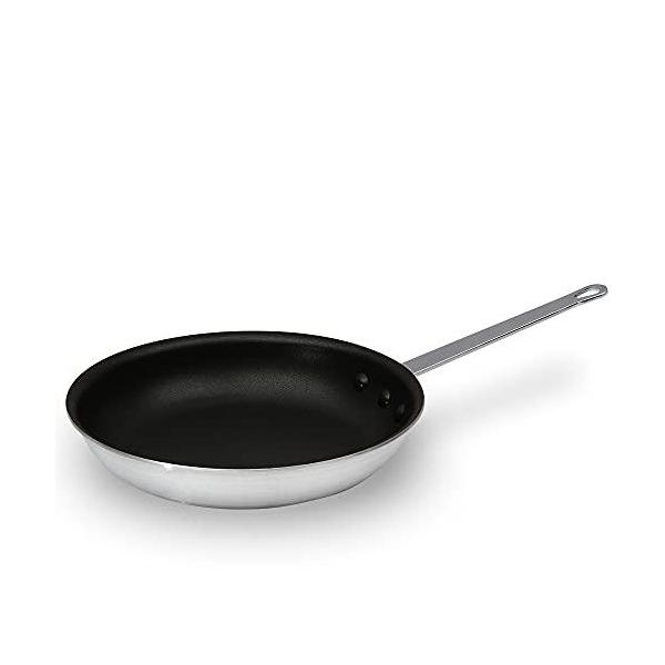 他サイト： 【ヒルナンデス！紹介】KIPROSTAR 業務用アルミフライパン 25cm（表面フッ素樹脂コーティング加工） キプロスター (ガス火専用)の商品画像