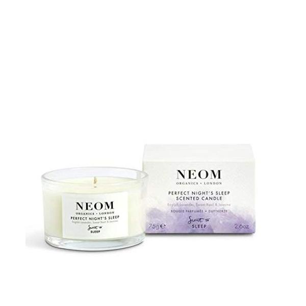 NEOM トラベルキャンドル (75g) TRANQUILLITY(SLEEP) : ユリとソラ