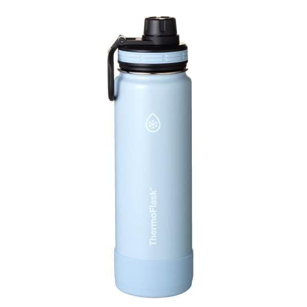 サーモフラスク 0.7L ライトブルー 保冷専用 水筒 ステンレスボトル