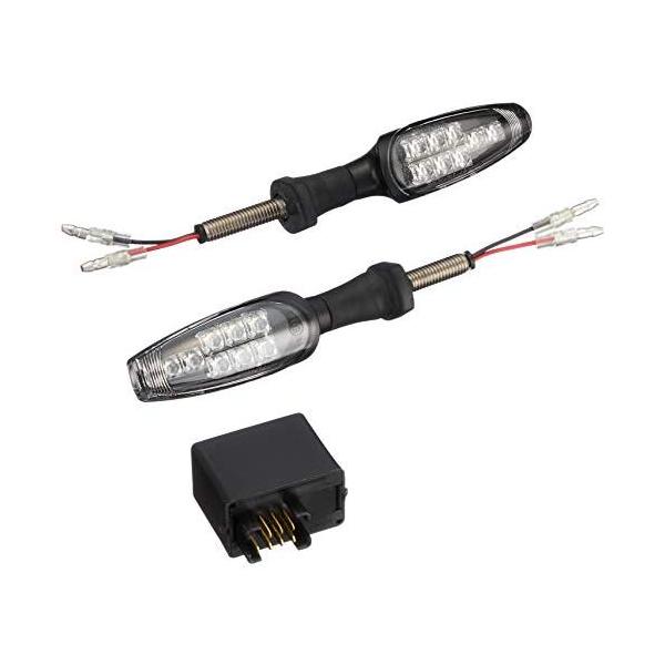 キジマ(Kijima) バイクパーツ LEDウインカーキット TRL2 クリア ~'16 V