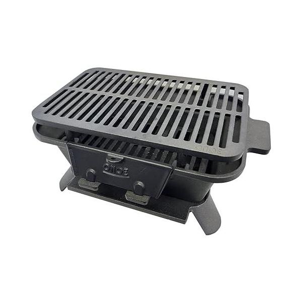 尾上製作所(ONOE) 鉄鋳物こんろ角型 CI-1607 [キャンプ用品